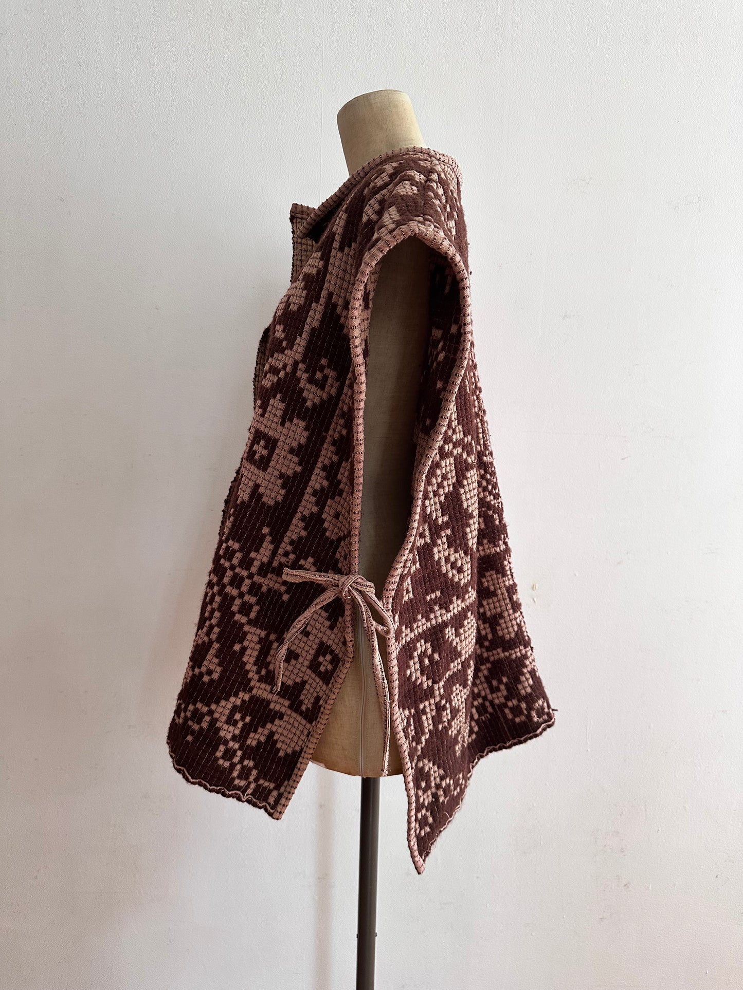 old coverlet wide vest