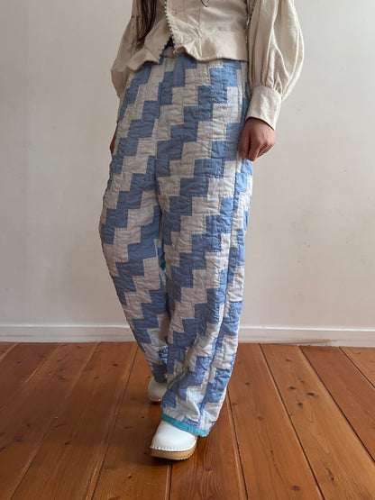 old quilt pants