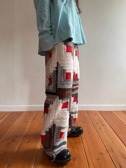 old quilt pants