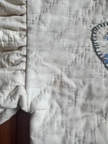 old quilt butterfly puff tops