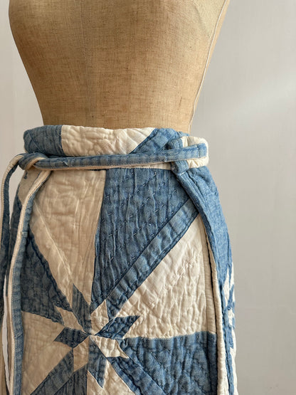 old quilt wrap skirt
