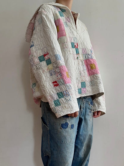 old quilt sailor shirt “boro”