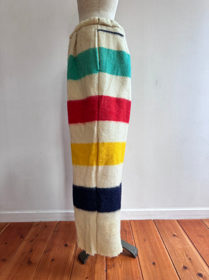 old blanket tuck wide pants