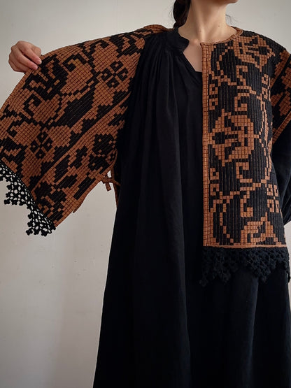 old coverlet wide vest