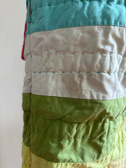 old quilt slim pants