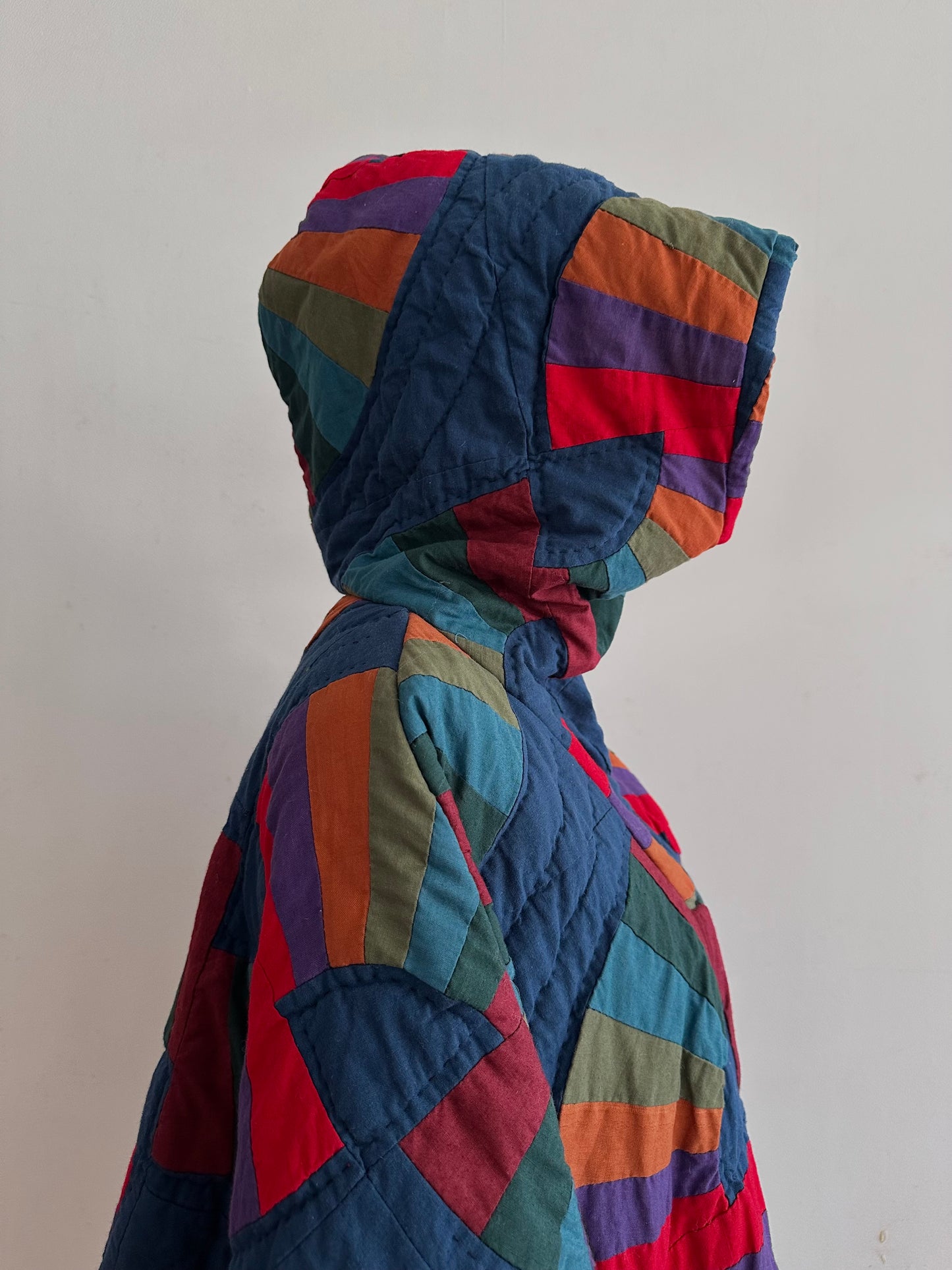 old quilt parka