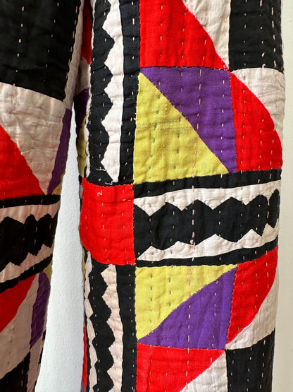 old quilt pants
