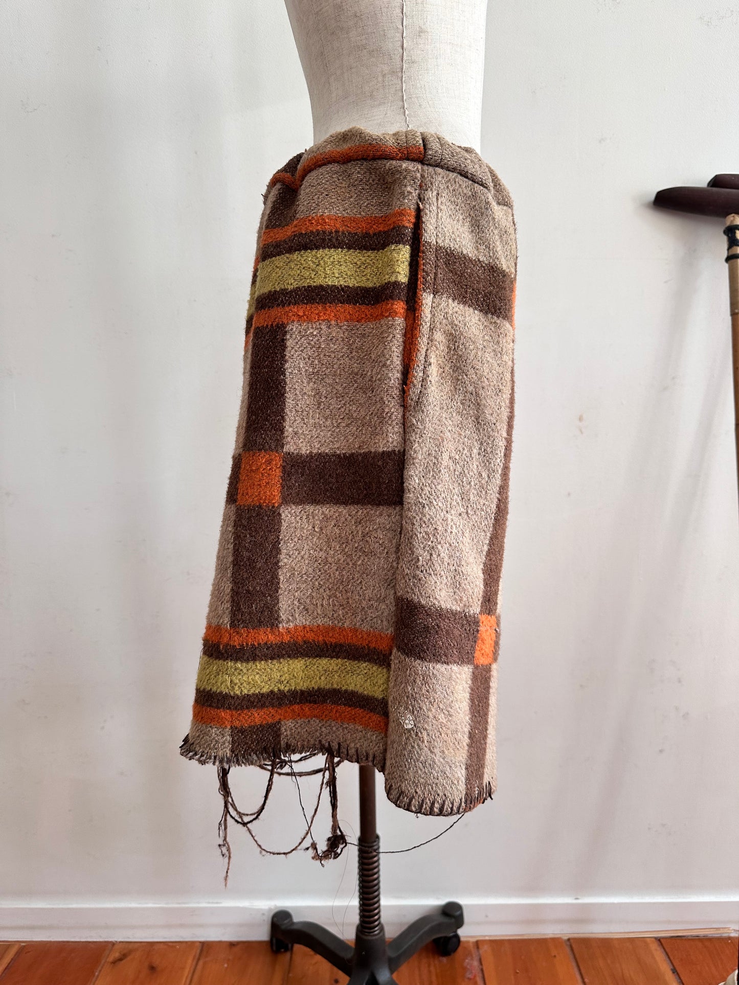 old blanket short pants