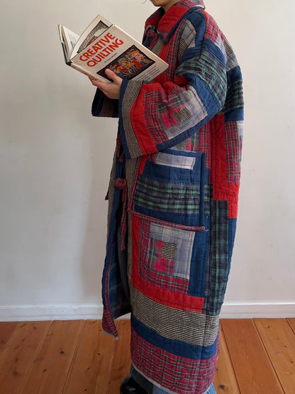 old quilt coat