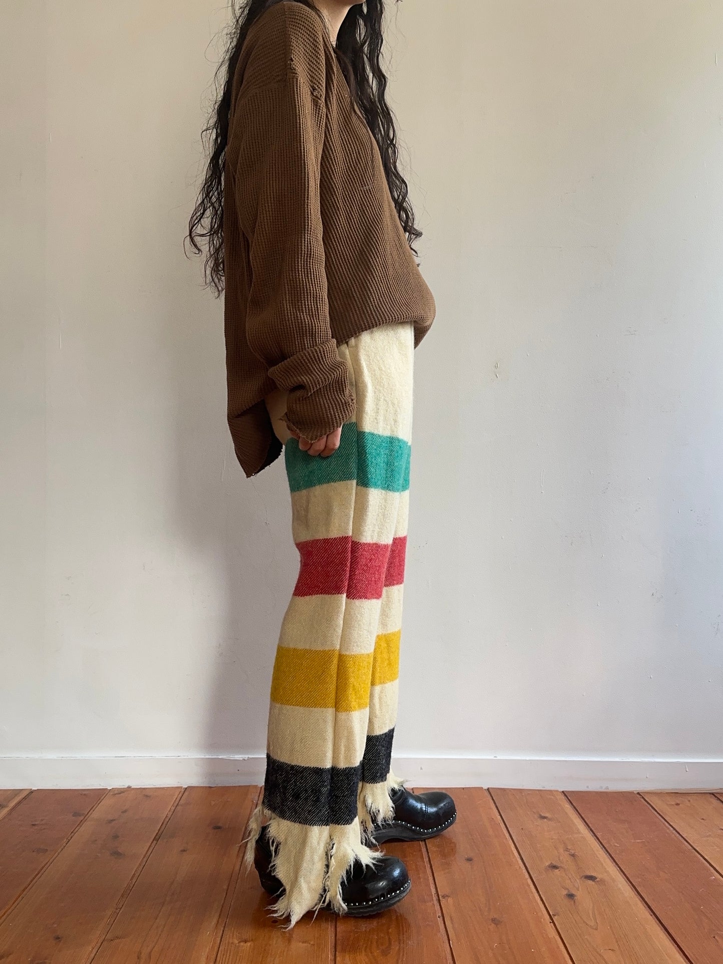 old blanket slim pants