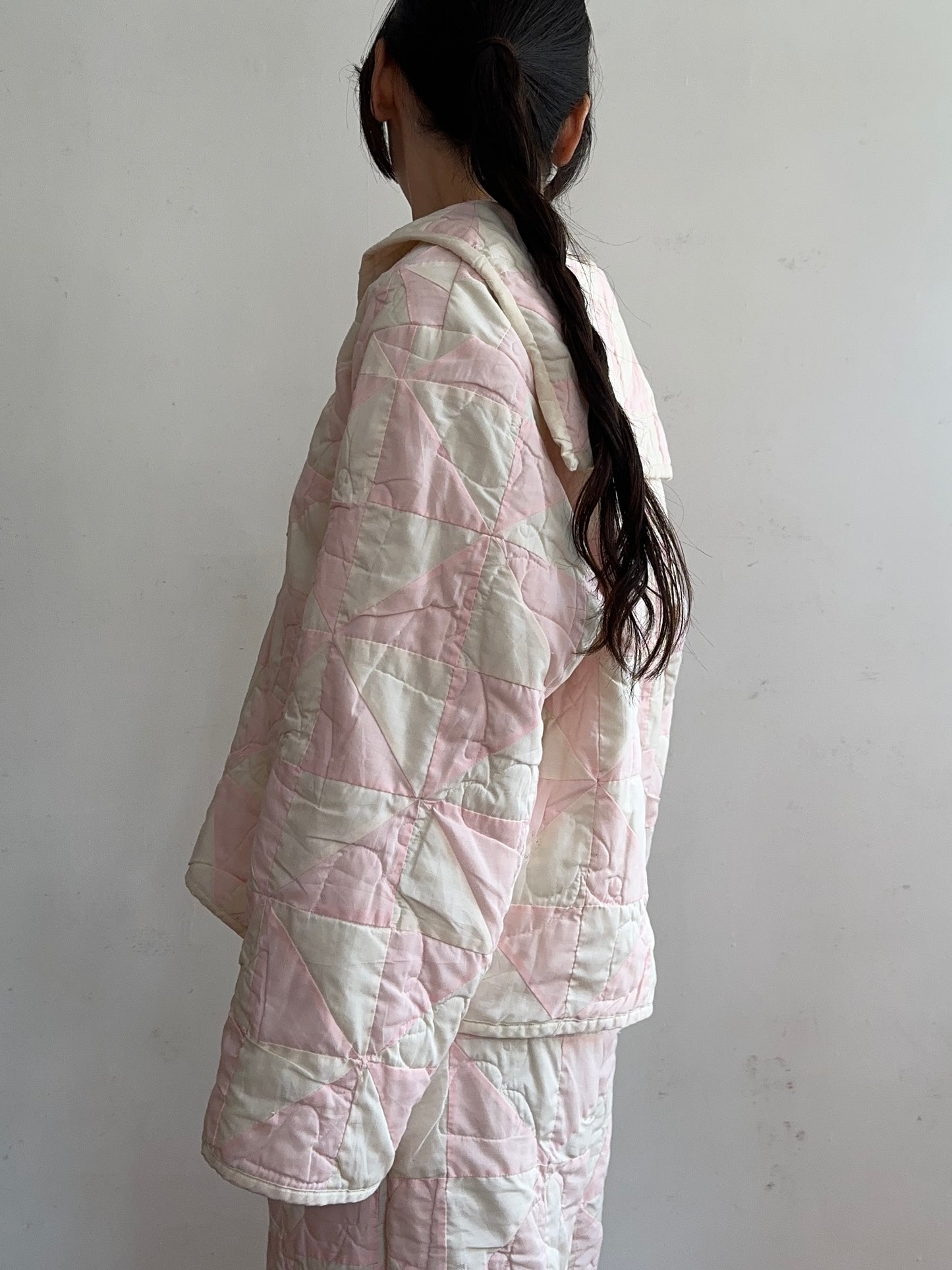 antique quilt sailor shirt