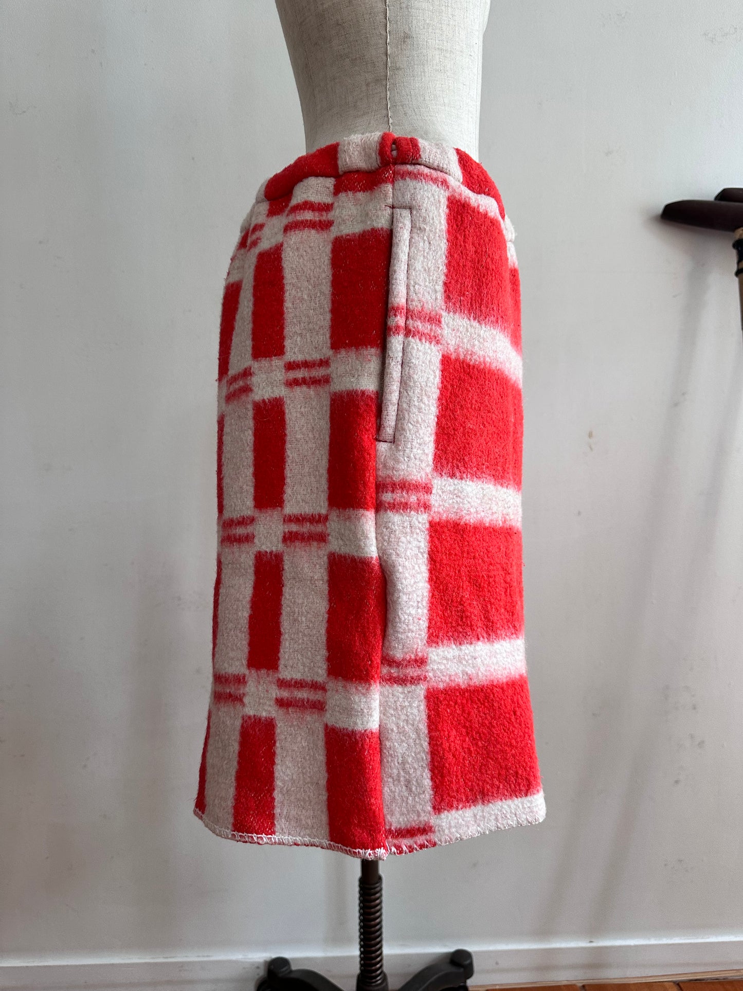 old blanket short pants