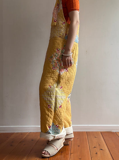 semi-antique quilt huge overall