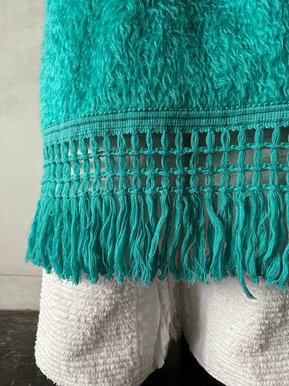 old fur fringe dress