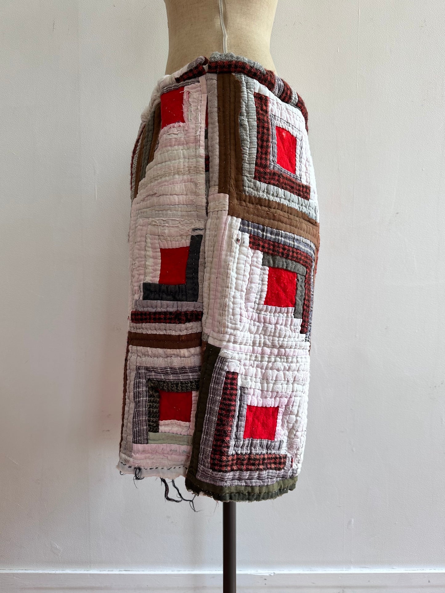 old quilt half pants