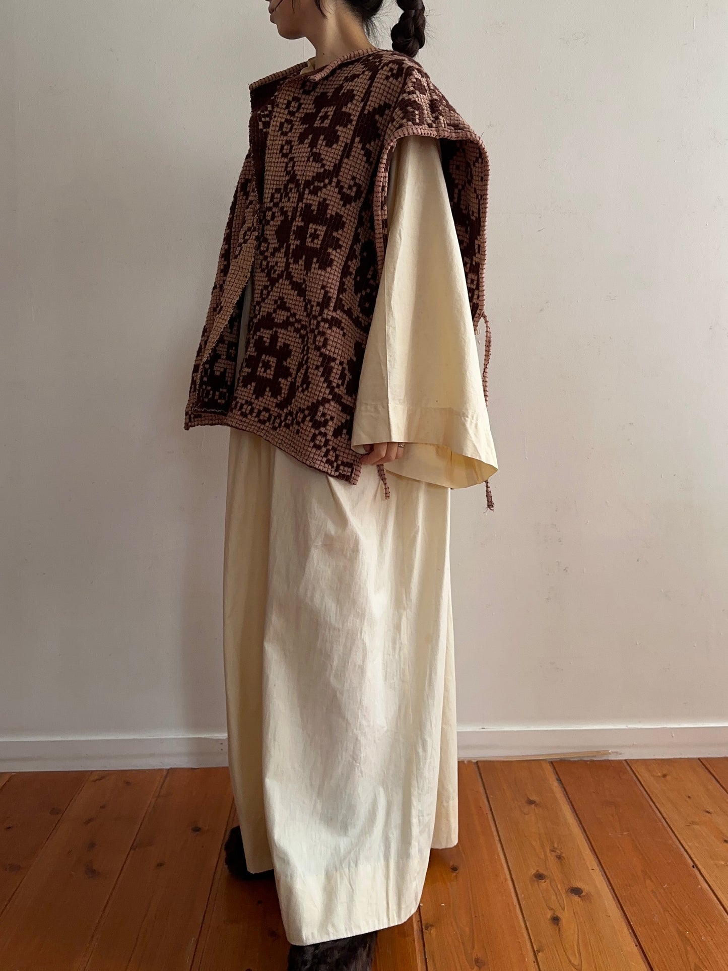 old coverlet wide vest