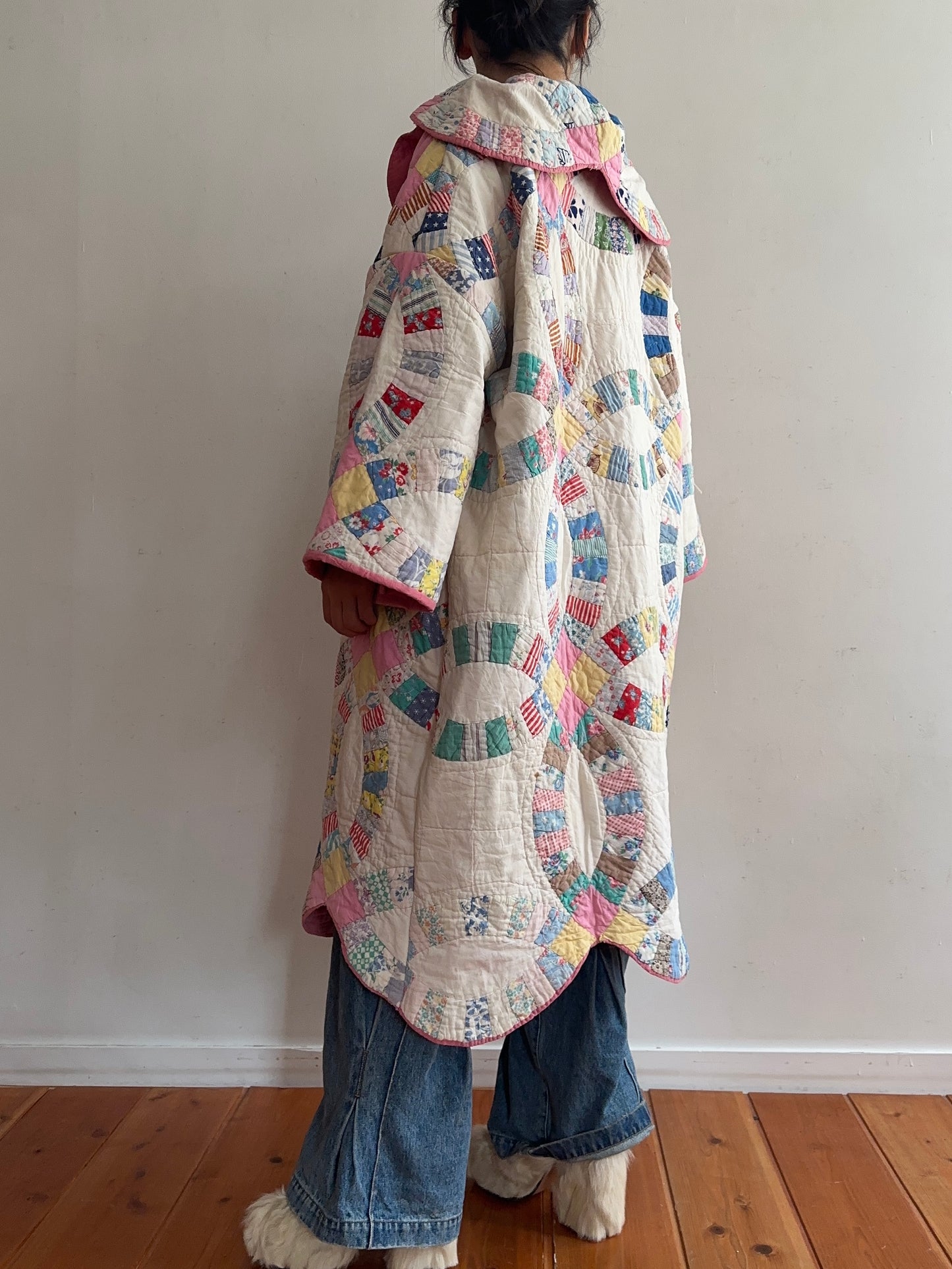 old quilt coat
