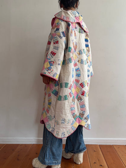 old quilt coat