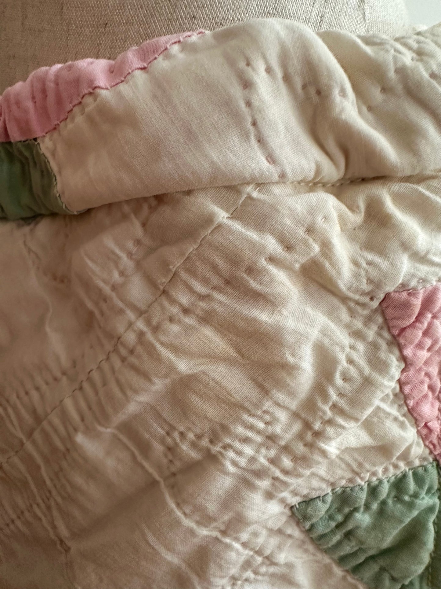 old quilt short pants
