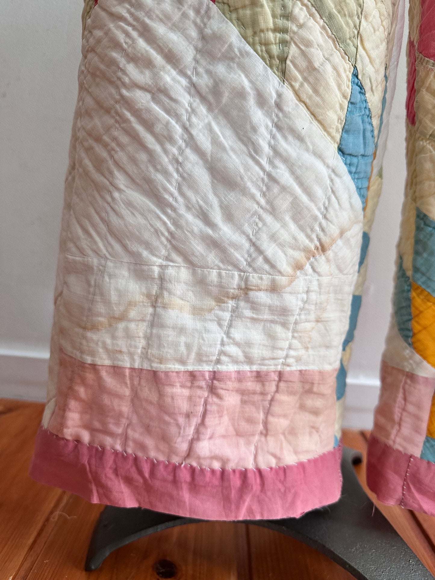 antique quilt pants