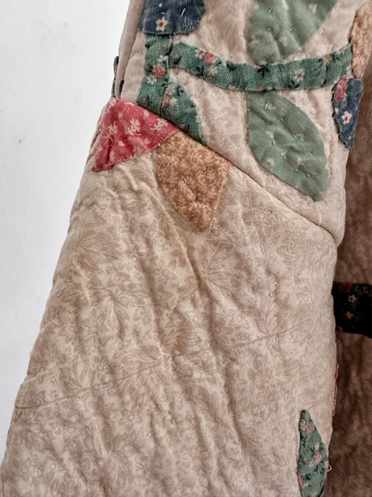 old quilt lantern tops