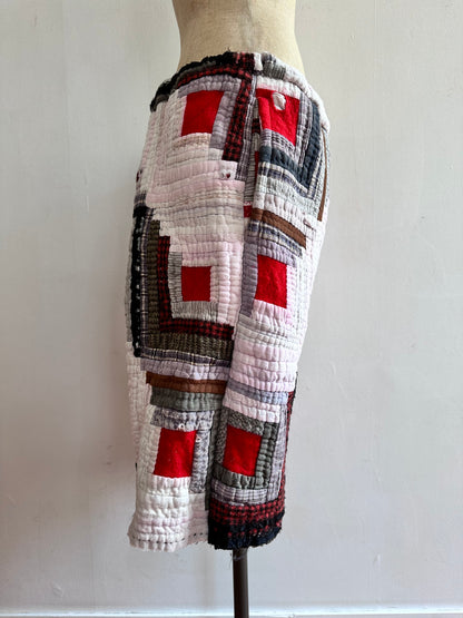 old quilt half pants
