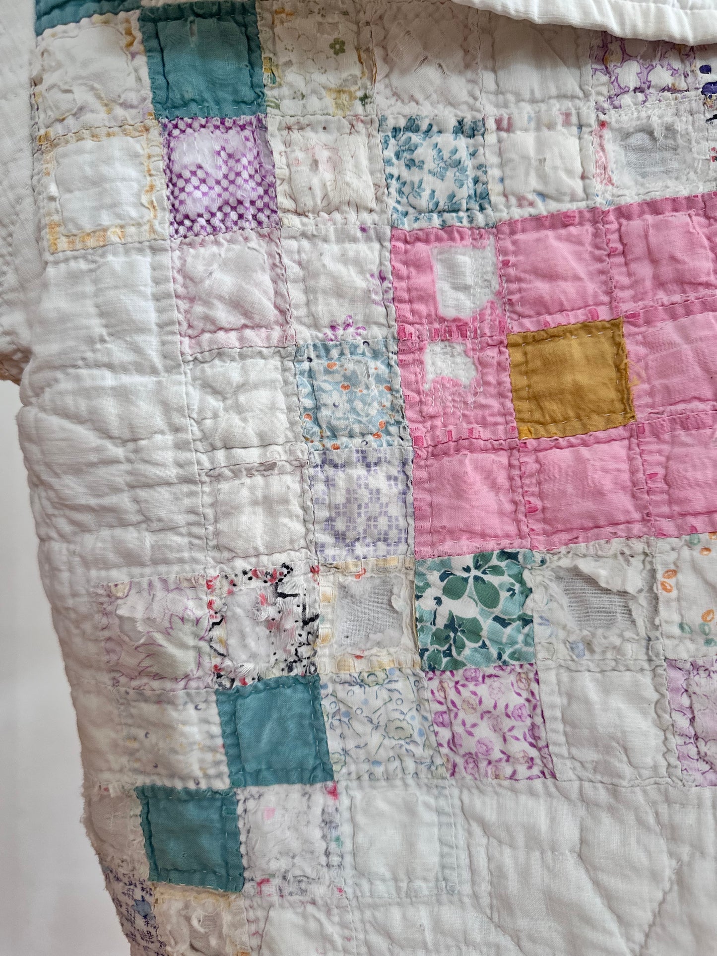 old quilt sailor shirt “boro”