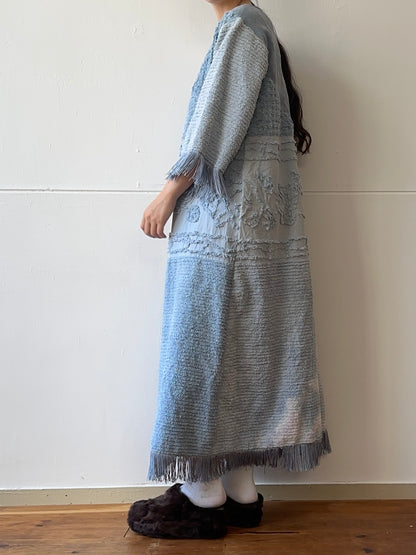 old chenille dress
