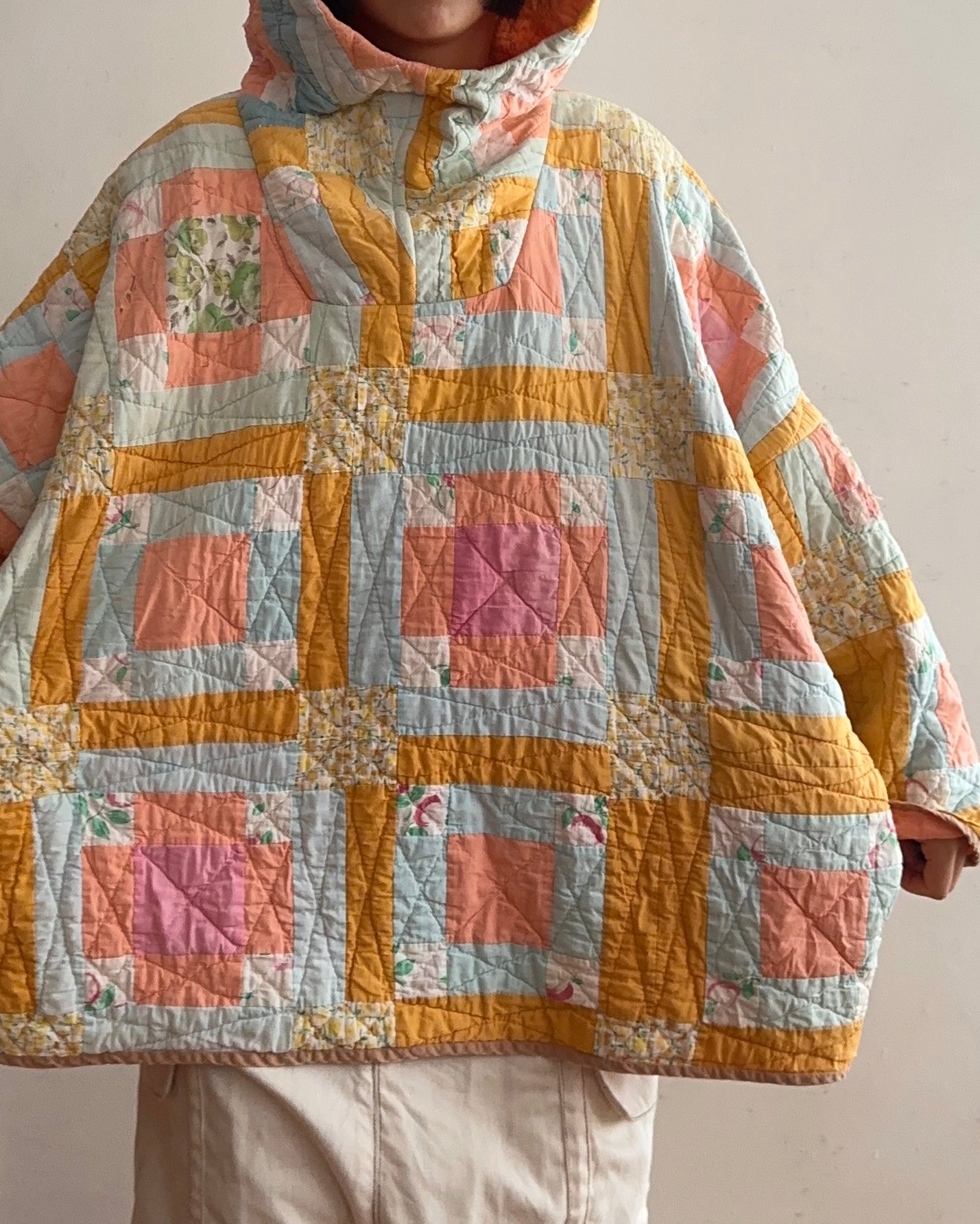 old quilt parka