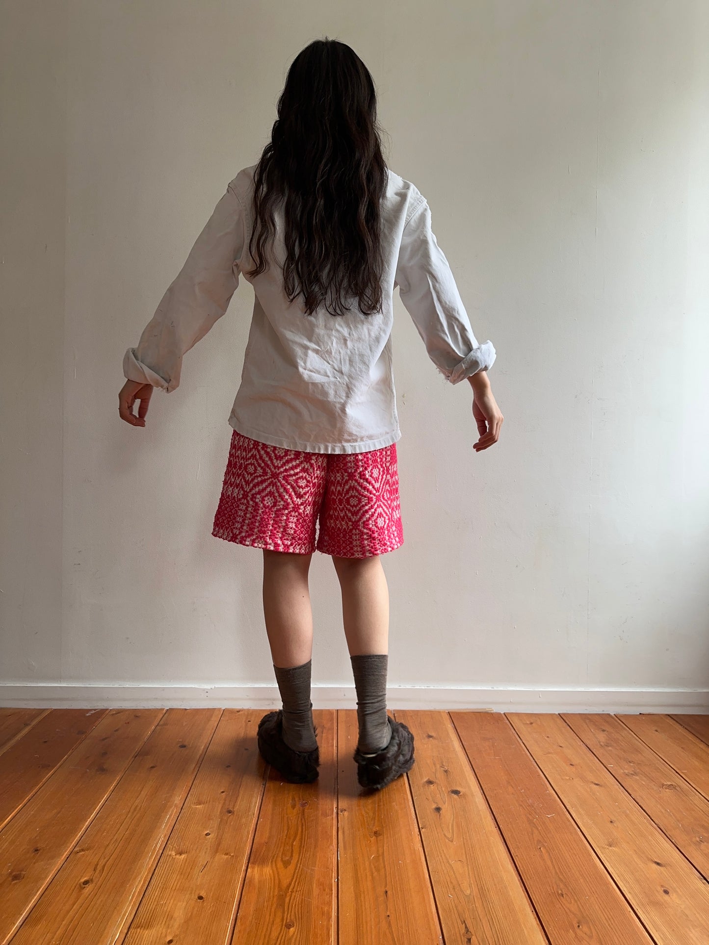 old coverlet short pants / pink