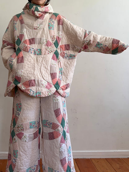 old quilt parka