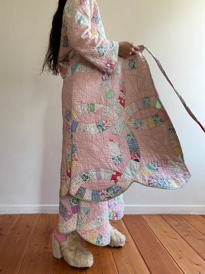 old quilt wrap skirt