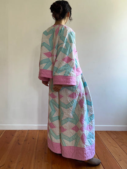 vecchia giacca corta trapuntata