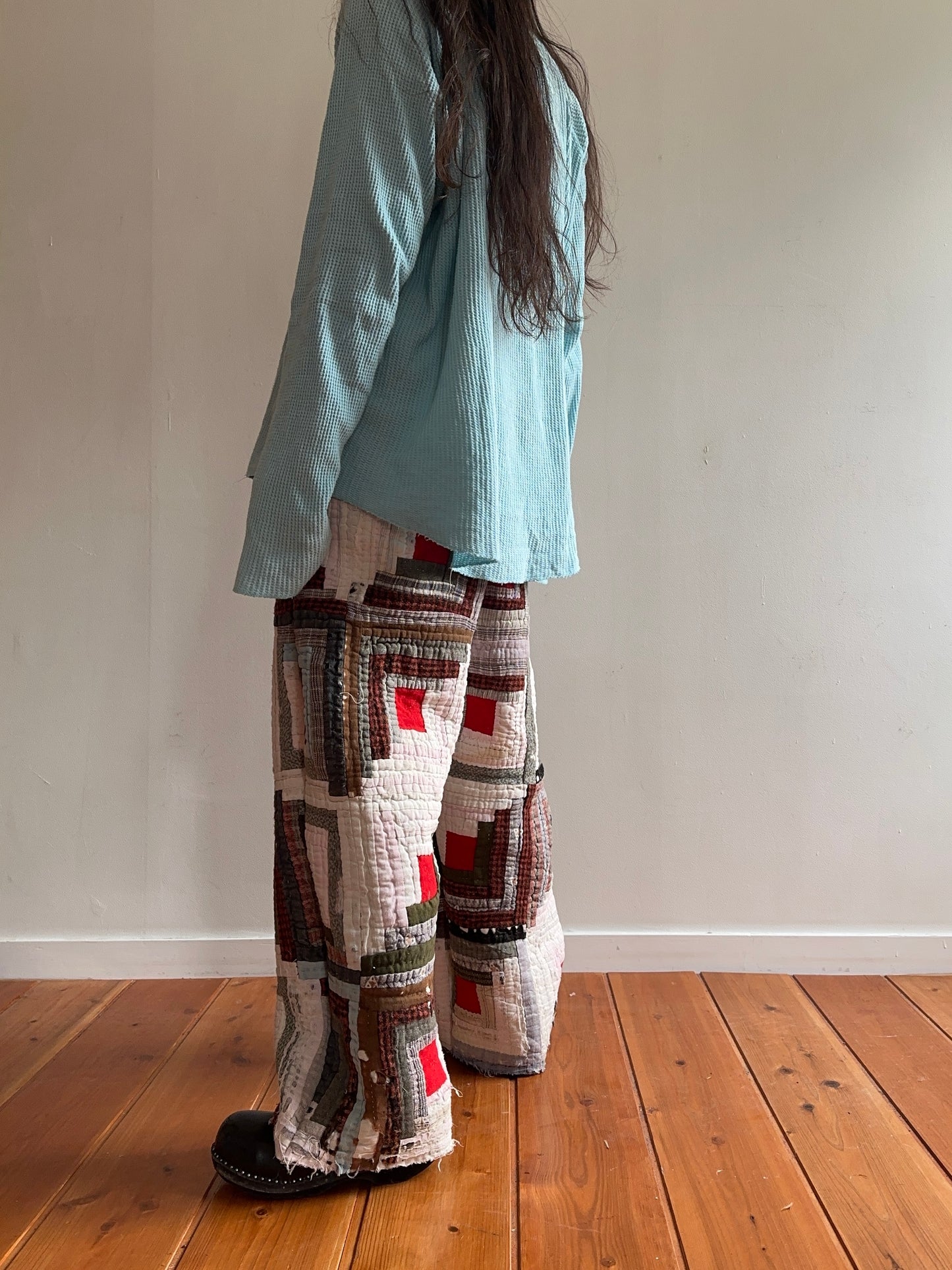 old quilt pants