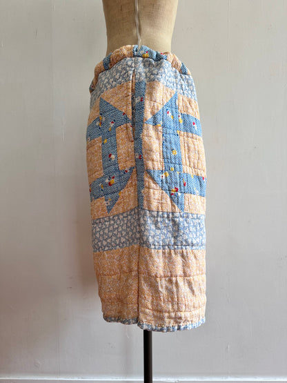 old quilt half pants