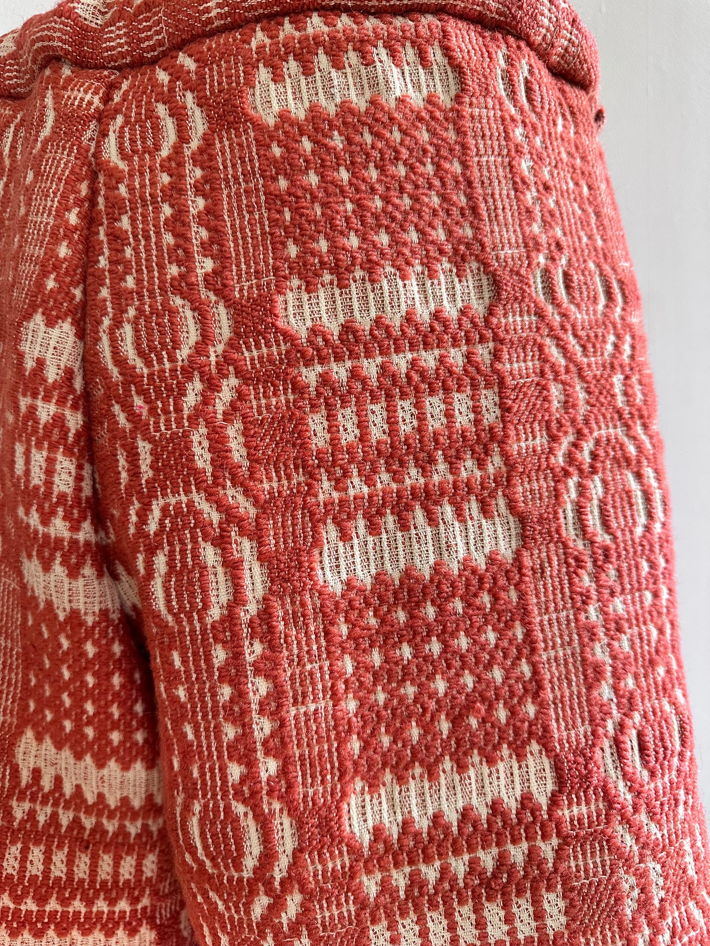 old coverlet short pants / terracotta