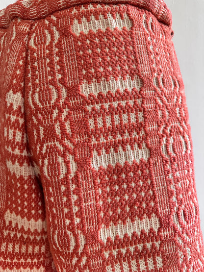 old coverlet short pants / terracotta