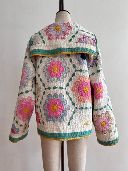 old quilt sailor shirt