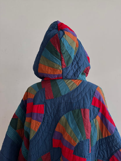 old quilt parka