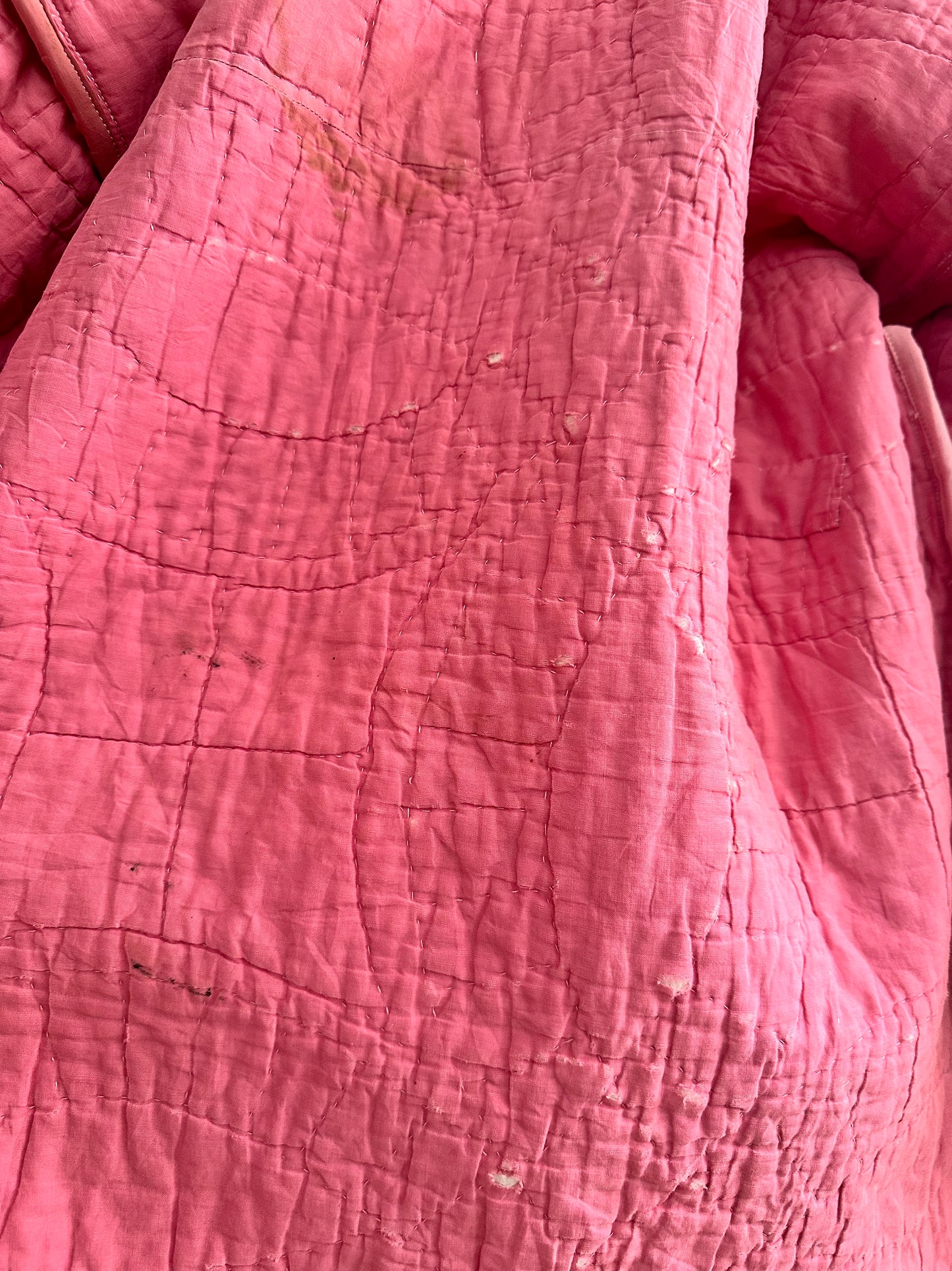 old quilt coat