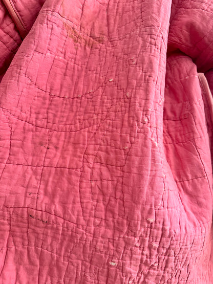 old quilt coat