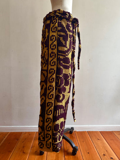 old coverlet tuck wide pants