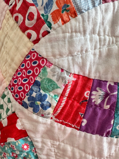 old quilt half pants