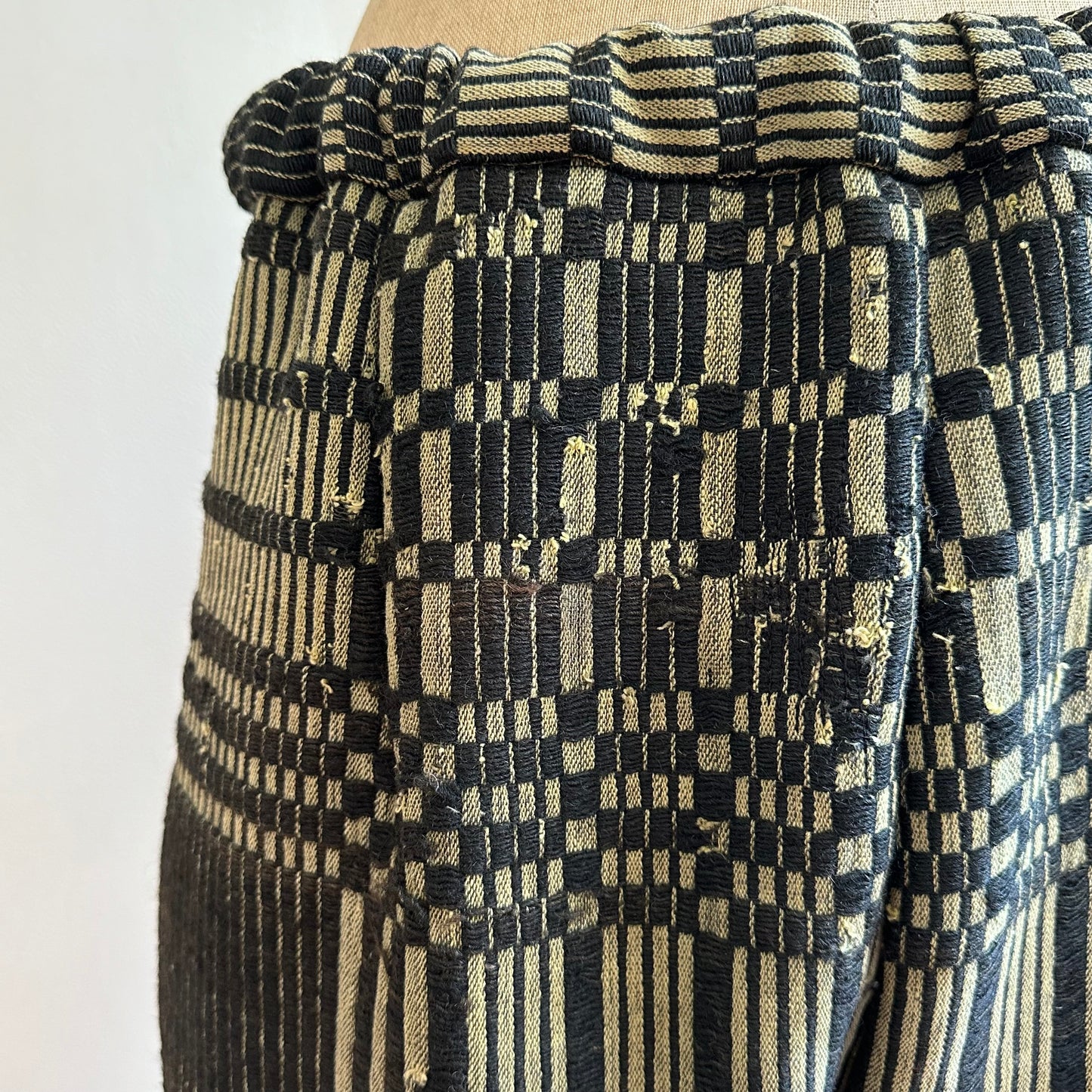 old coverlet tuck wide pants