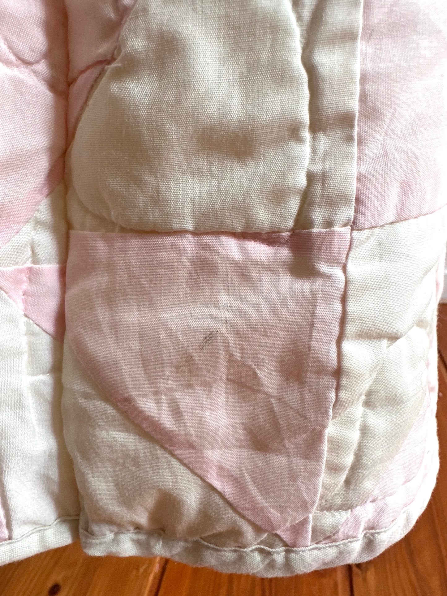 old quilt wide pants