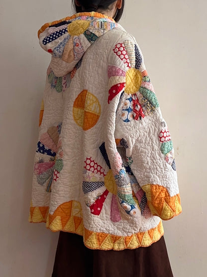 old quilt parka