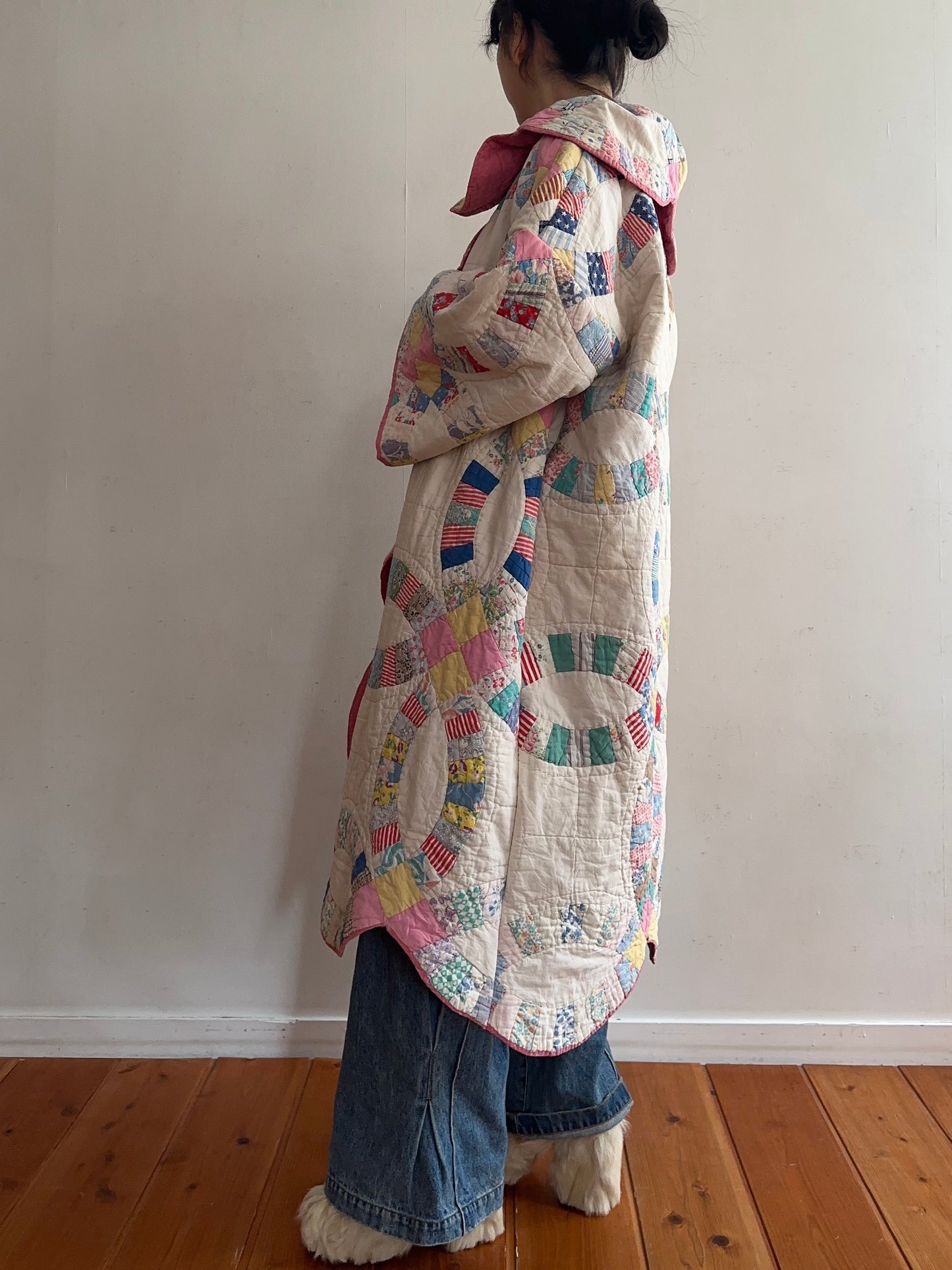 old quilt coat