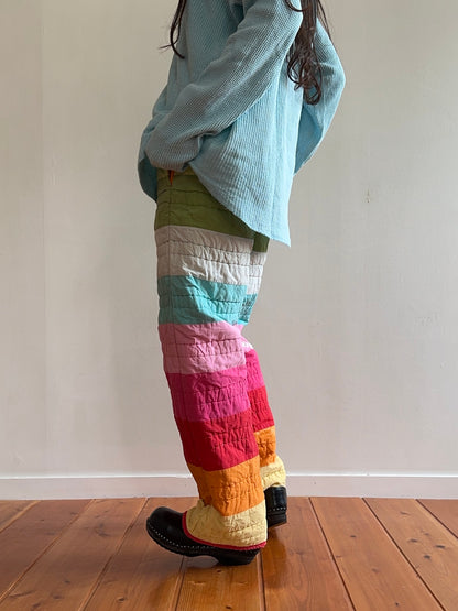 old quilt pants