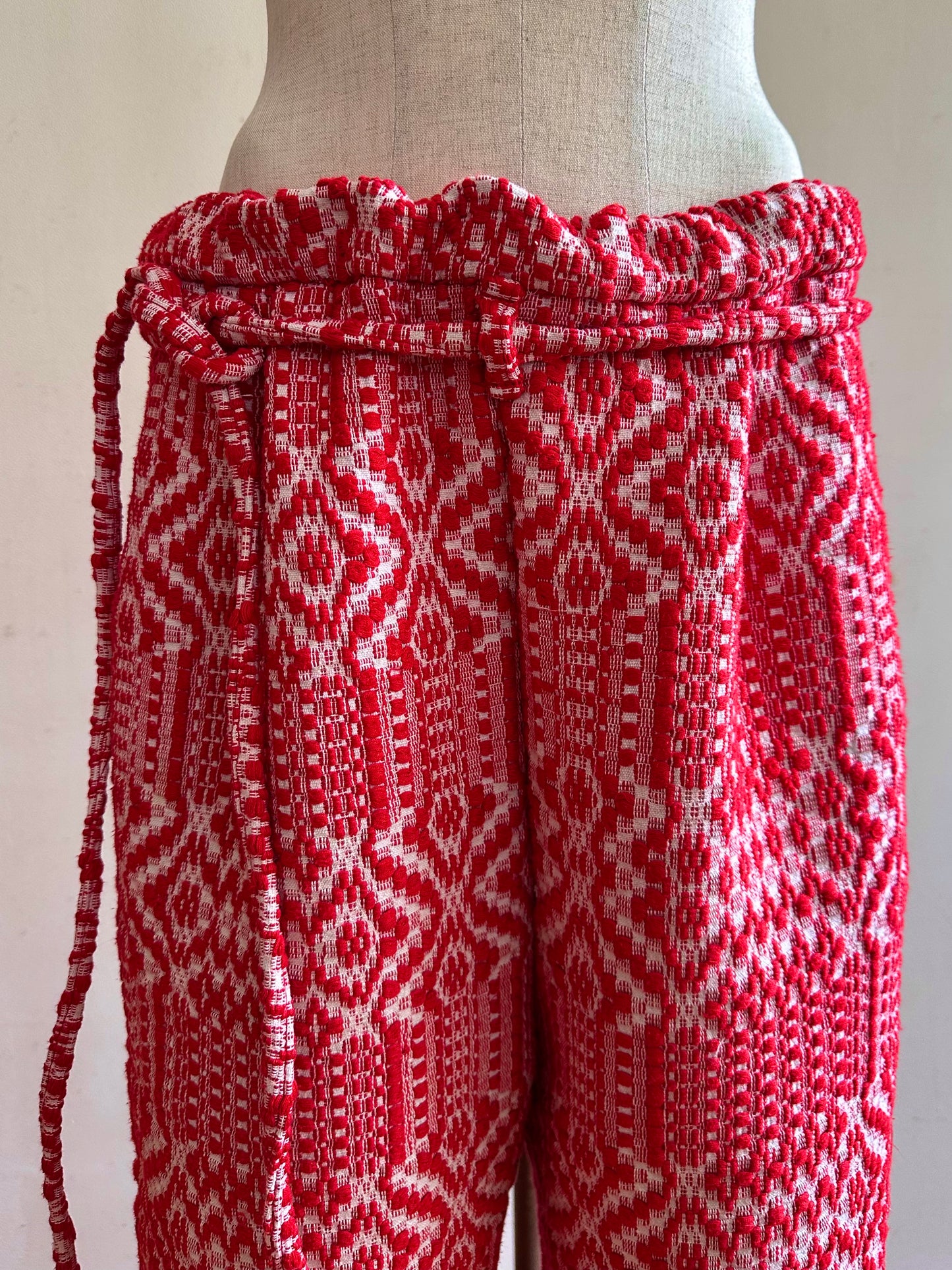 old coverlet tuck wide pants