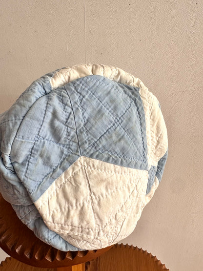 old quilt pocket bag
